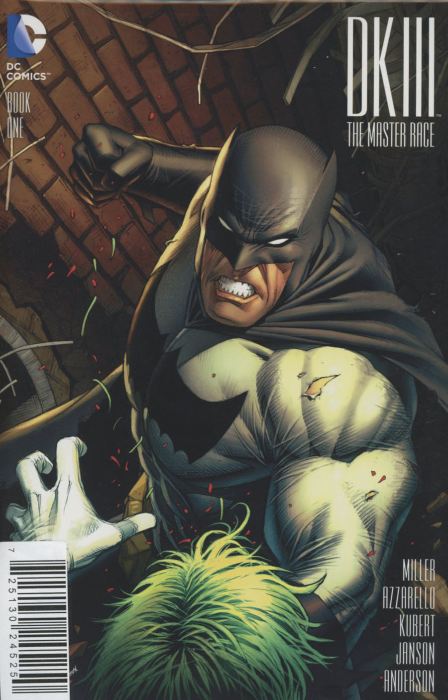 Dark Knight III The Master Race #1 Cover Z-P DF AOD Collectables Exclusive Dale Keown Variant Cover