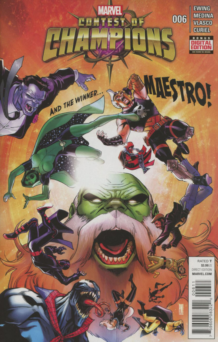 Contest Of Champions Vol 3 #6 Cover A Regular Paco Medina Cover