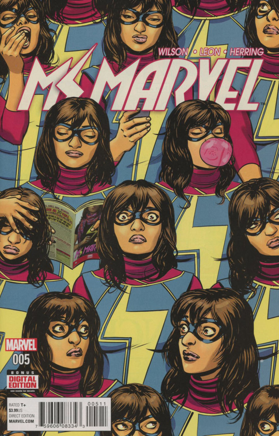 Ms Marvel Vol 4 #5 Cover A Regular David Lopez Cover
