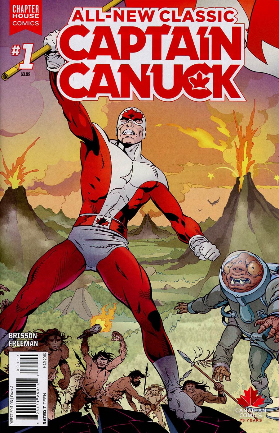 All-New Classic Captain Canuck #1 Cover A Regular George Freeman Cover