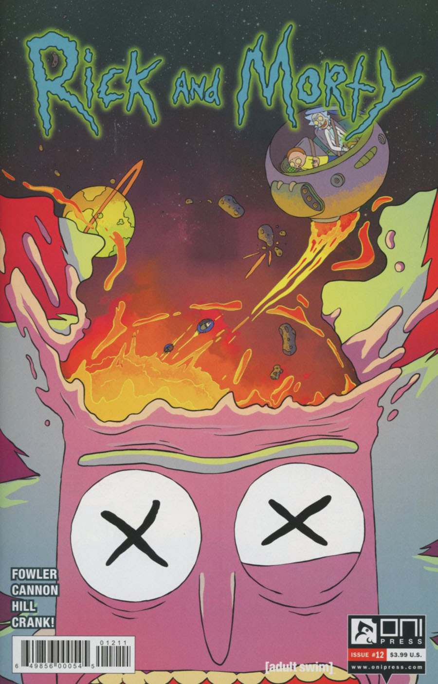 Rick And Morty #12 Cover A Regular CJ Cannon Cover