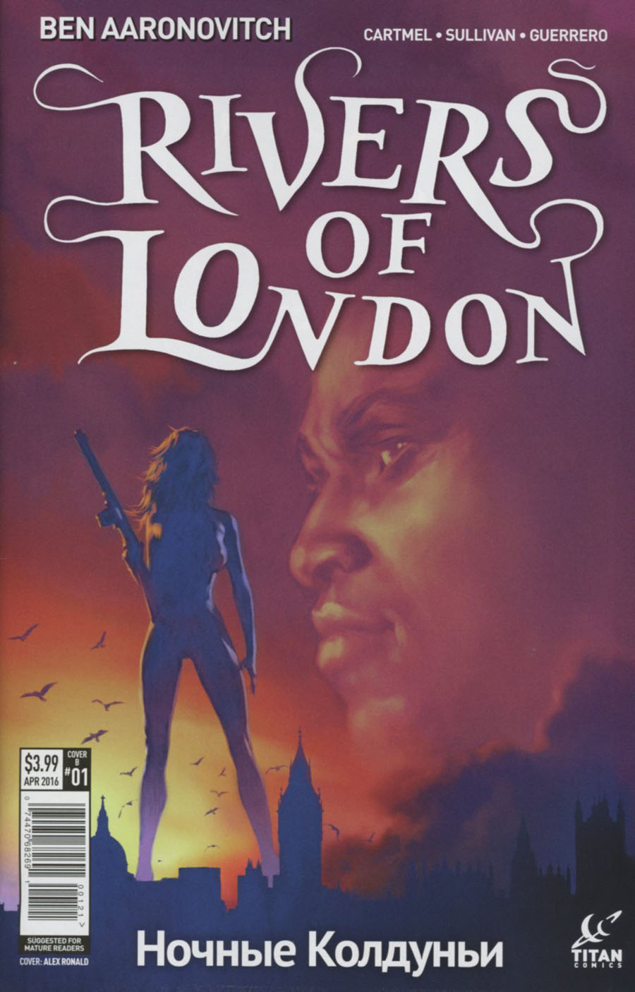 Rivers Of London Night Witch #1 Cover B Variant Alex Ronald Subscription Cover