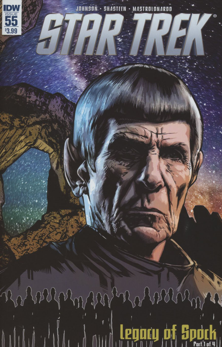 Star Trek (IDW) #55 Cover A Regular Tony Shasteen Cover