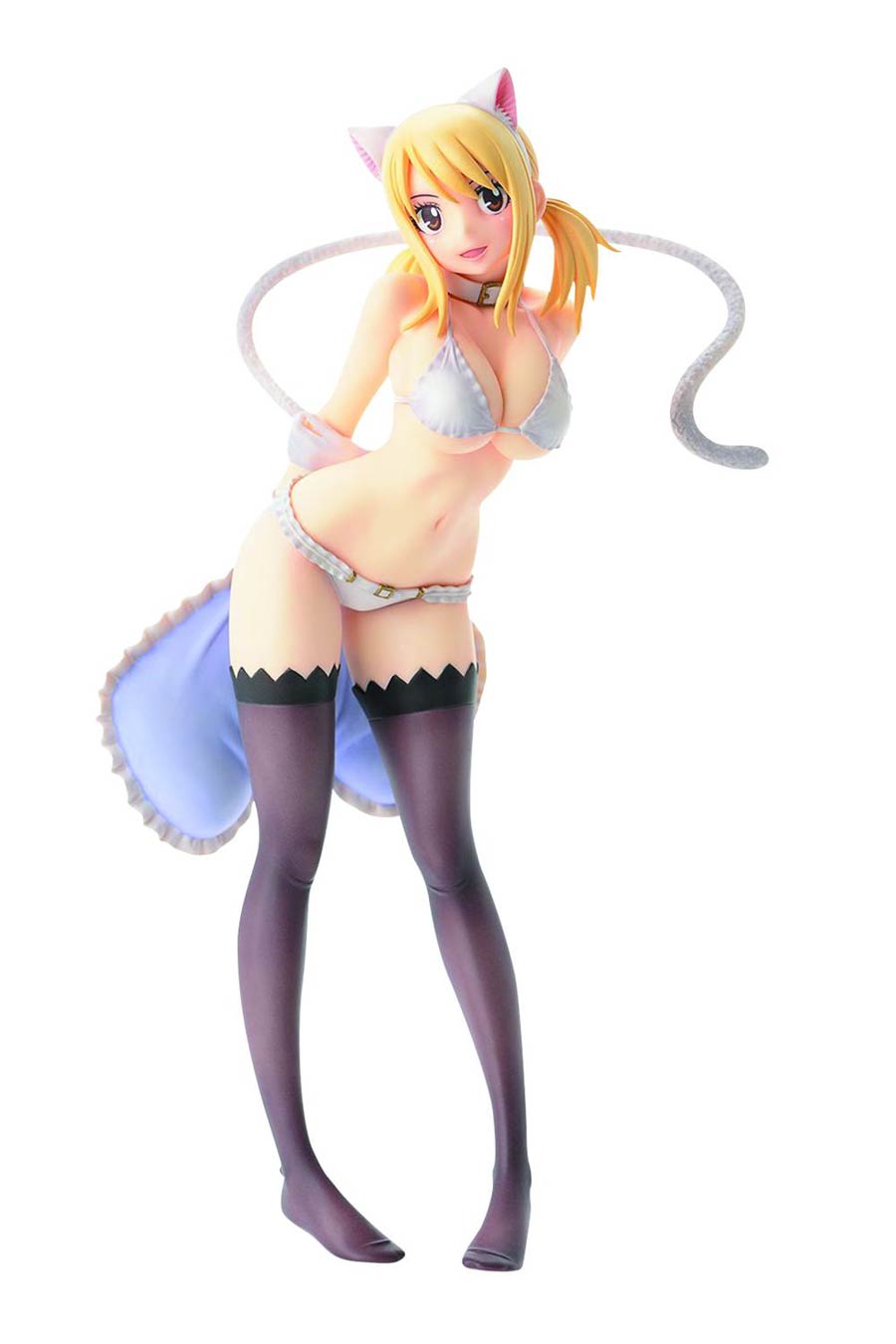 Fairy Tail Lucy Gravure White Cat 1/6 Scale PVC Figure