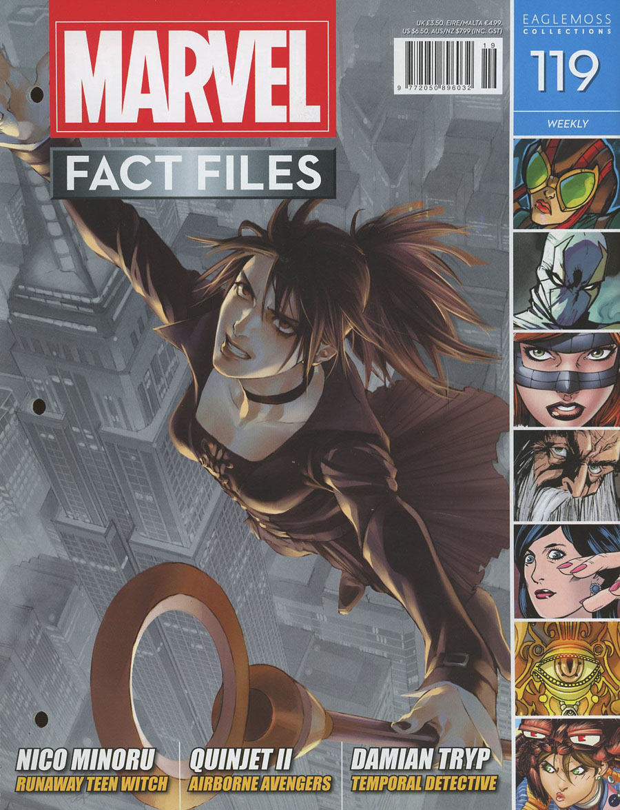 Marvel Fact Files #119 Nico Minoru