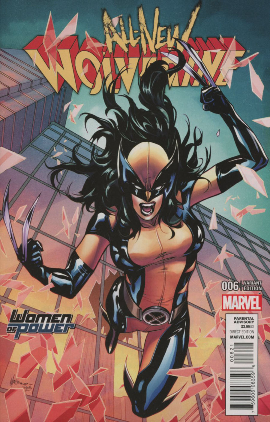 All-New Wolverine #6 Cover B Variant Vanessa Del Rey Women Of Power Cover