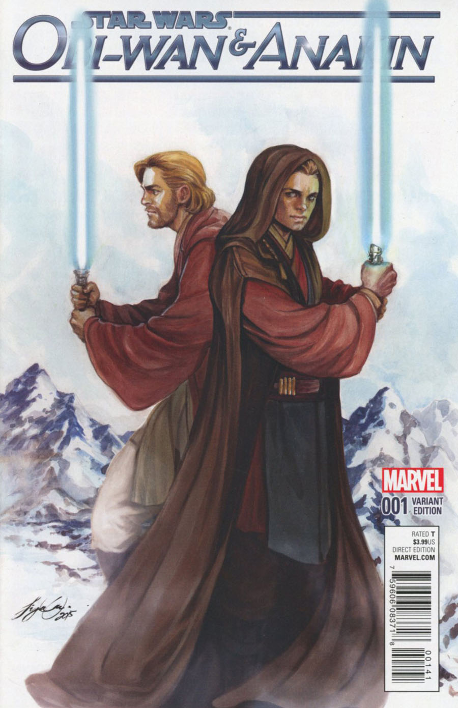 Obi-Wan And Anakin #1 Cover F Incentive Siya Oum Variant Cover