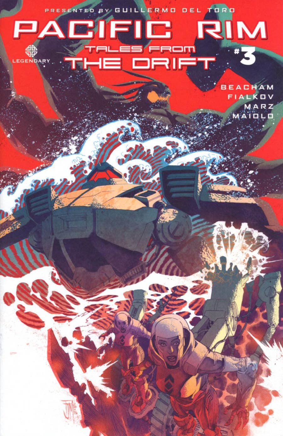 Pacific Rim Tales From The Drift #3 Cover B Incentive Francis Manapul Variant Cover