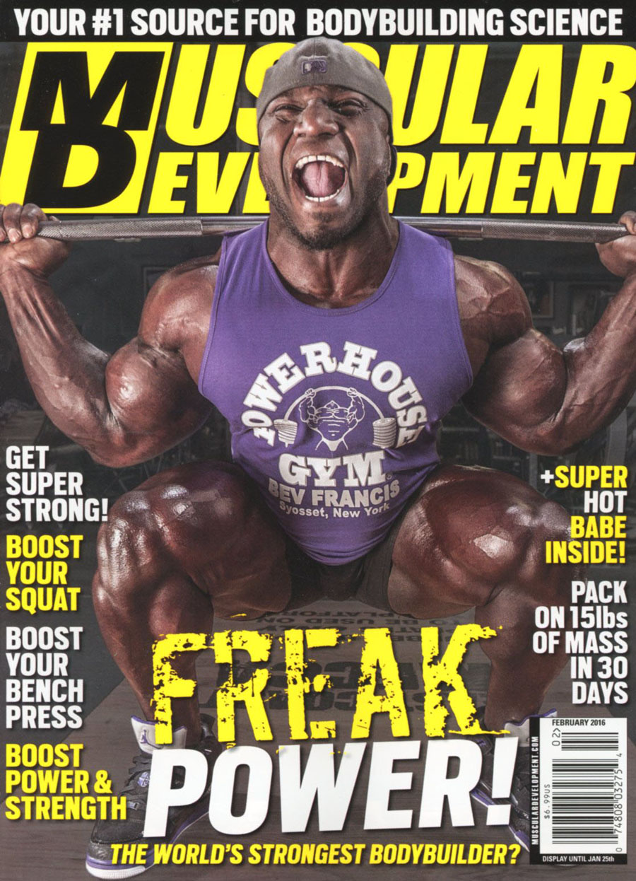 Muscular Development Magazine Vol 53 #2 Feb 2016