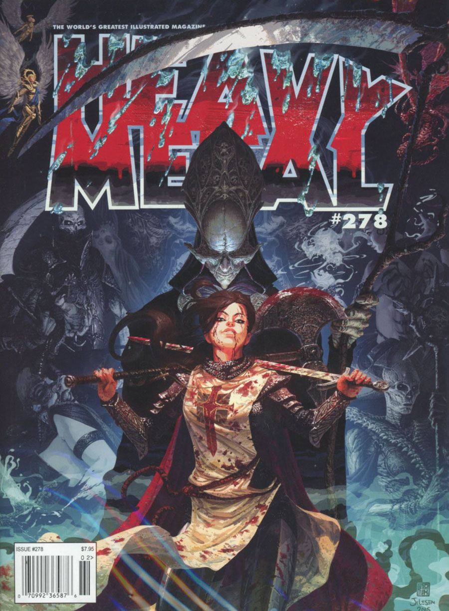 Heavy Metal #278 Cover B Variant COTD Cover