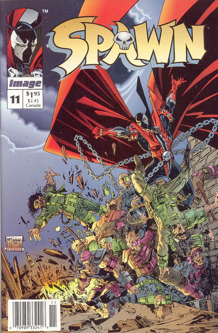 Spawn #11Spawn #11 Cover B Newsstand Edition