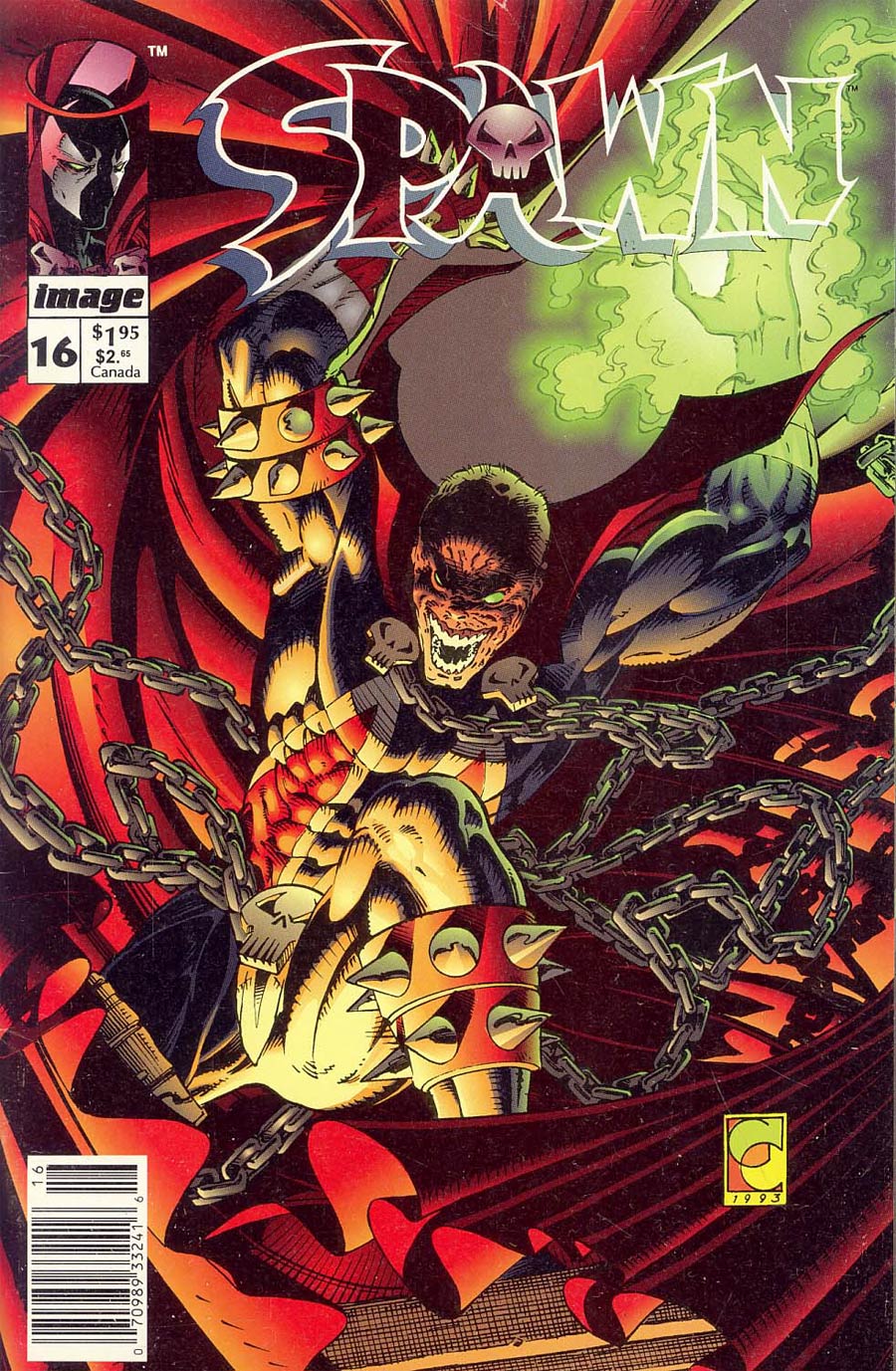 Spawn #16 Cover B Newsstand Edition