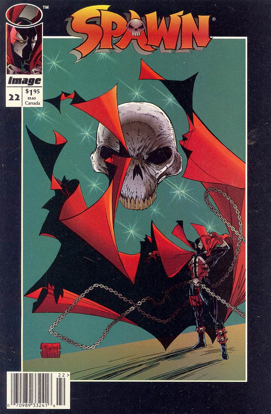 Spawn #22 Cover B Newsstand Edition