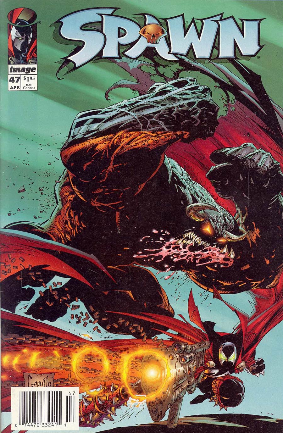 Spawn #47 Cover B Newsstand Edition