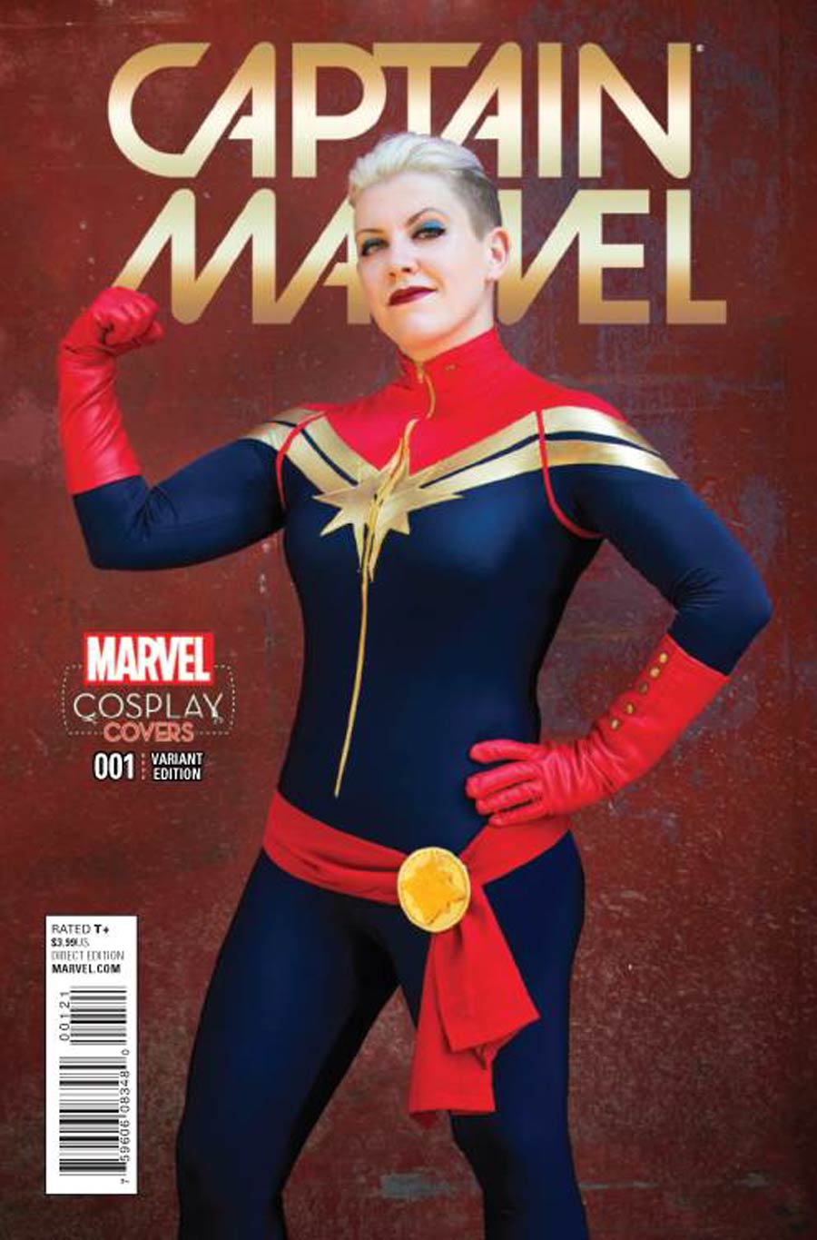 Captain Marvel Vol 8 #1 Cover E Incentive Cosplay Variant Cover