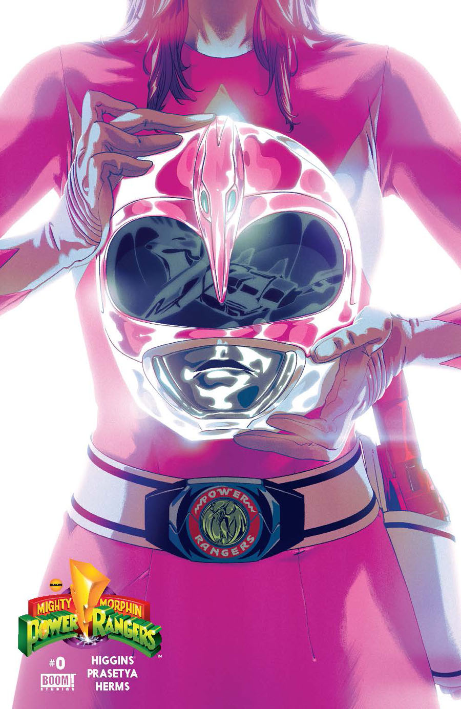 Mighty Morphin Power Rangers (BOOM Studios) #0 Cover C 1st Ptg Regular Pink Ranger Cover