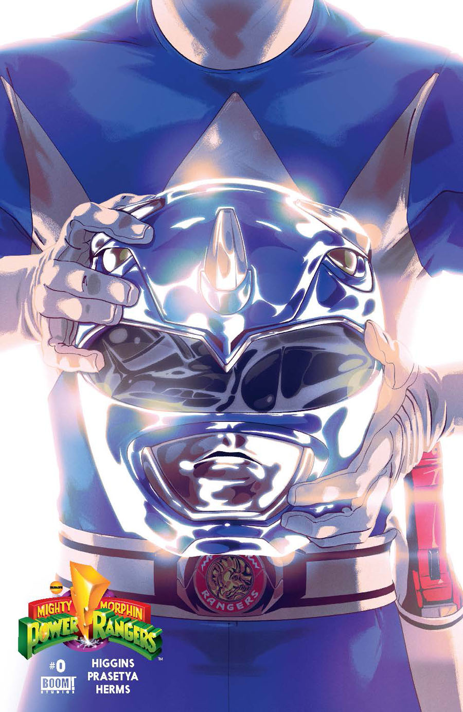 Mighty Morphin Power Rangers (BOOM Studios) #0 Cover D 1st Ptg Regular Blue Ranger Cover