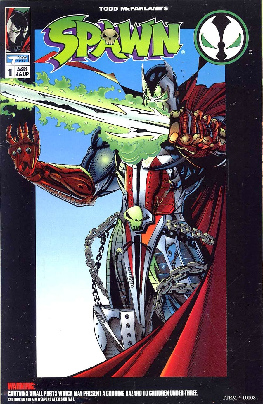 Spawn Action Figure Comic Medieval Spawn #1