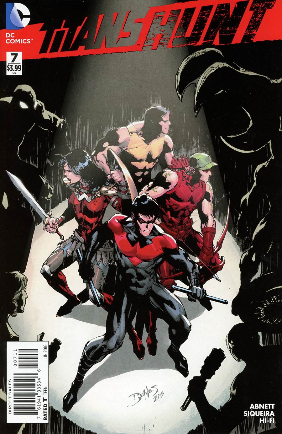 Titans Hunt #7 Cover A Regular Ed Benes Cover