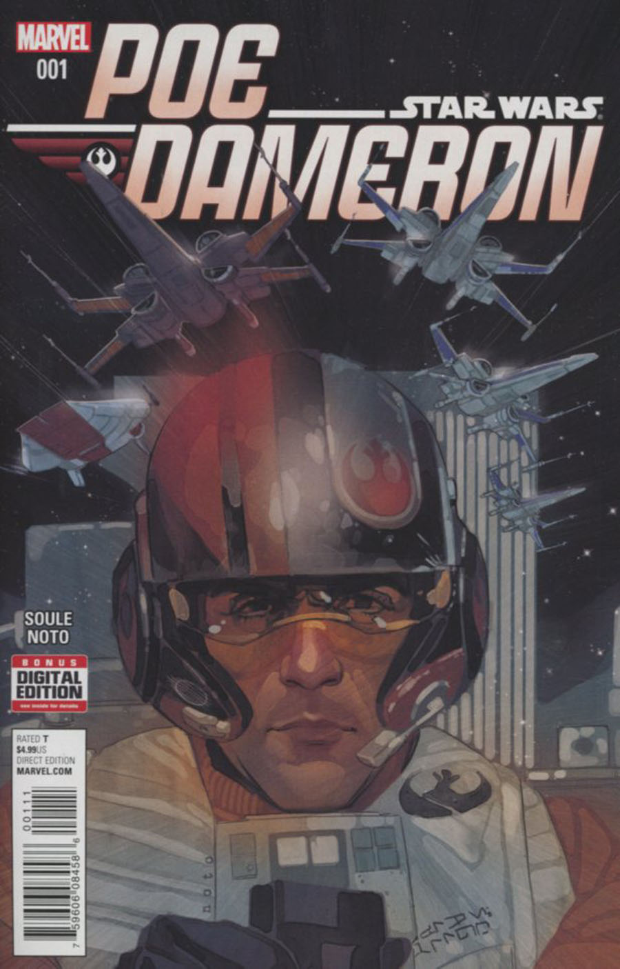 Star Wars Poe Dameron #1 Cover A 1st Ptg Regular Phil Noto Cover