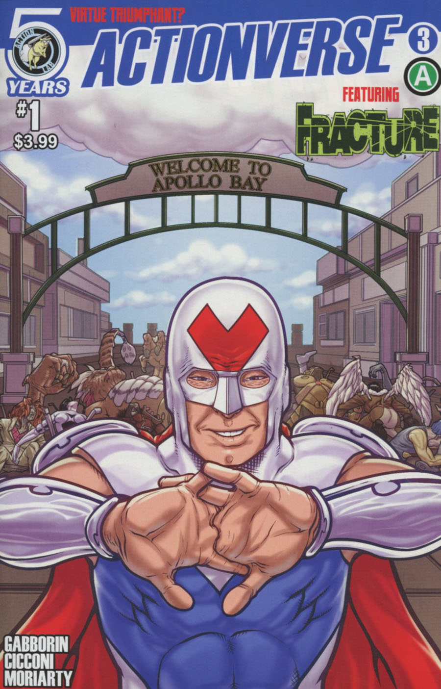 Actionverse #3 Featuring Fracture Cover A Regular Chad Cicconi Cover