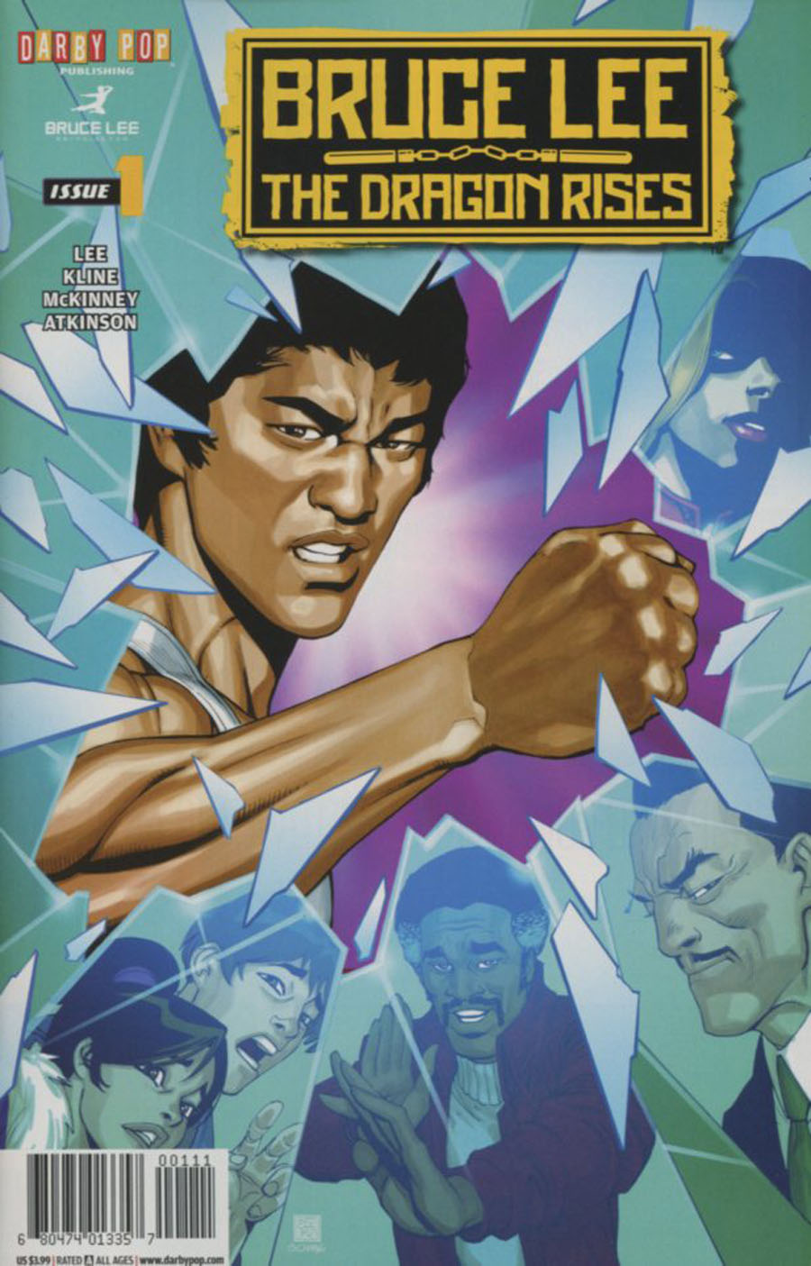 Bruce Lee Dragon Rises #1 Cover A Bernard Chang