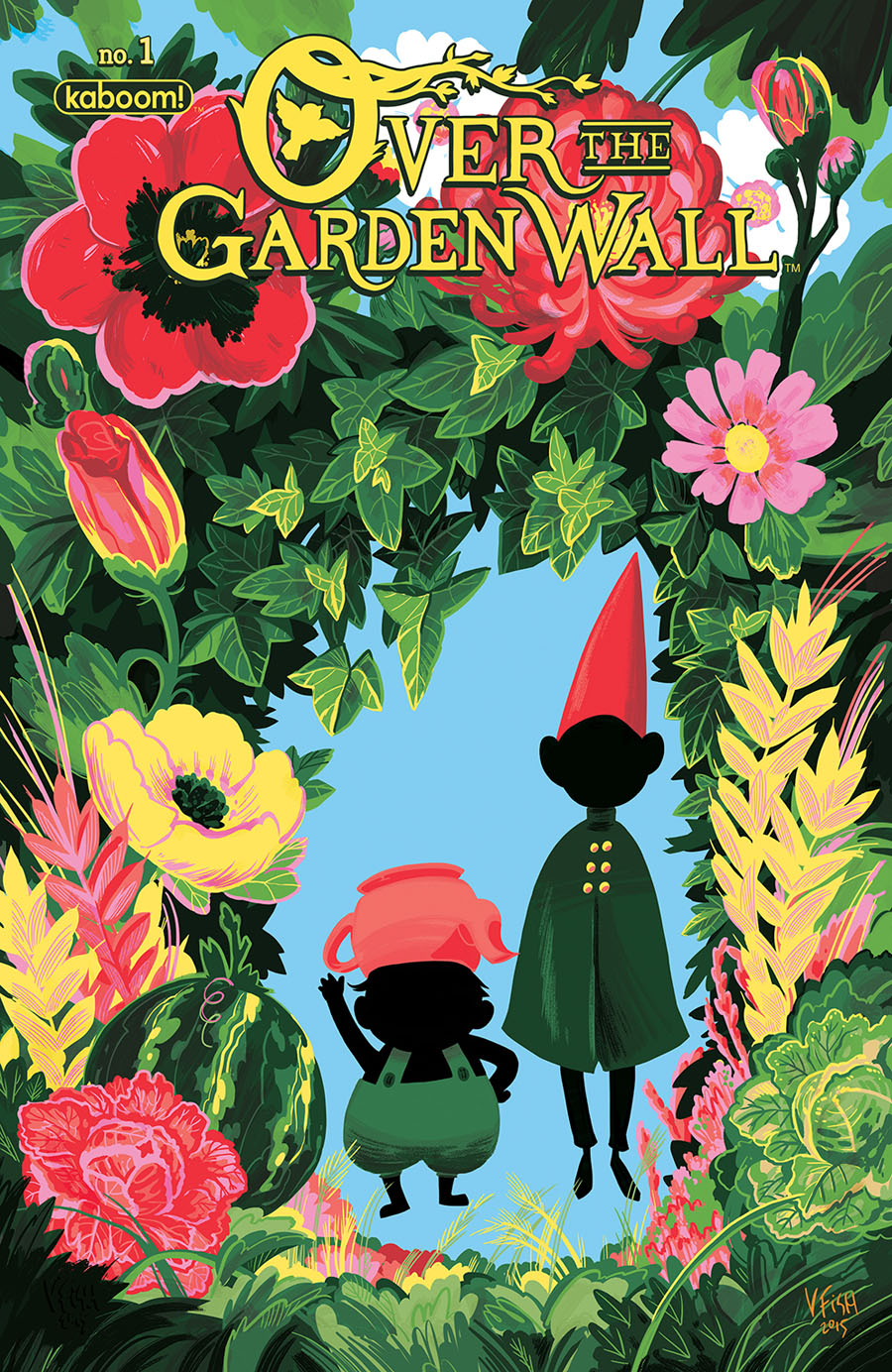 Over The Garden Wall Vol 2 #1 Cover B Variant Veronica Fish Subscription Cover