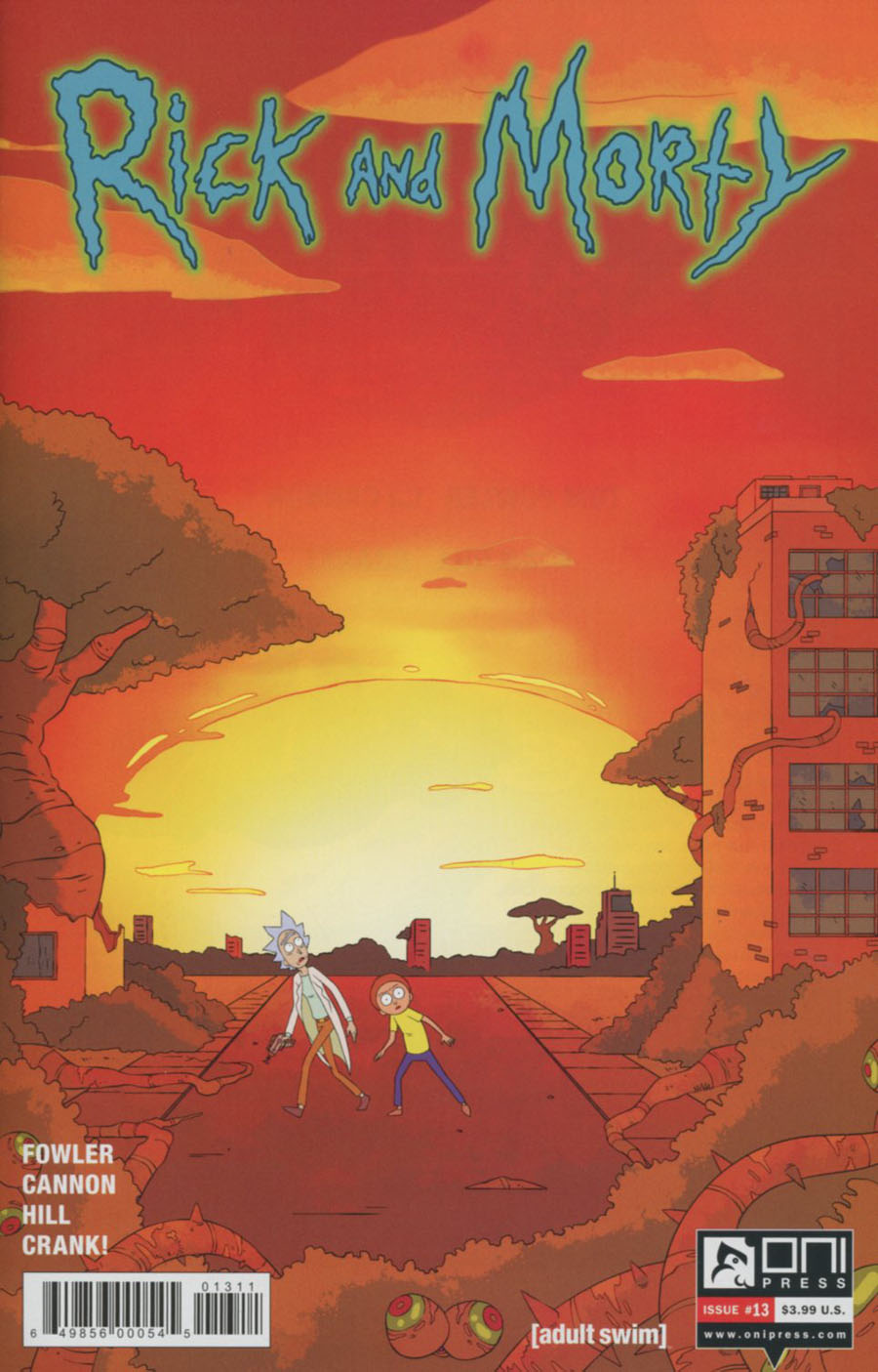 Rick And Morty #13 Cover A Regular CJ Cannon Cover