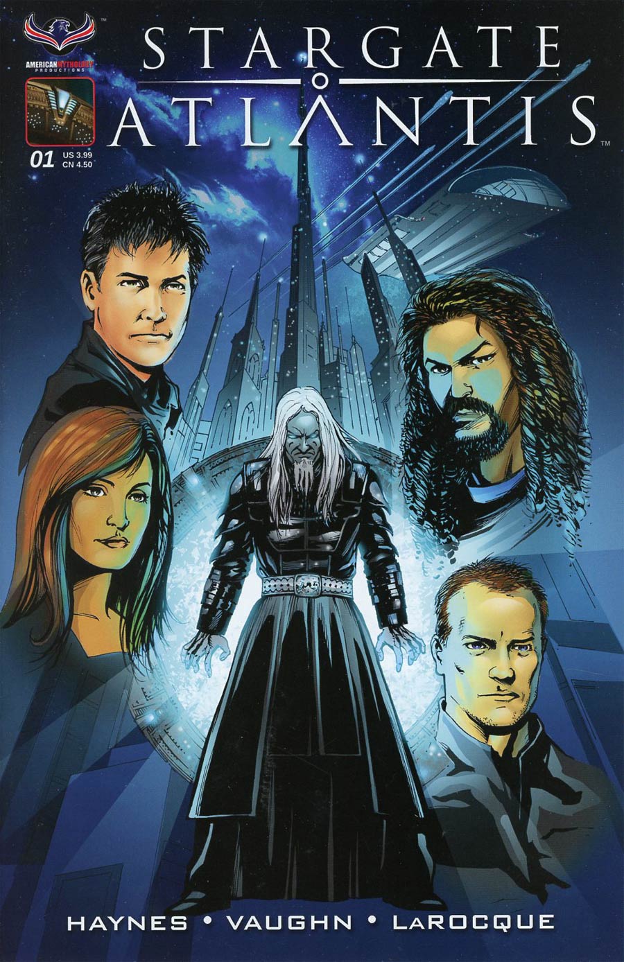 Stargate Atlantis Back To Pegasus #1 Cover A Regular Greg LaRocque Cover