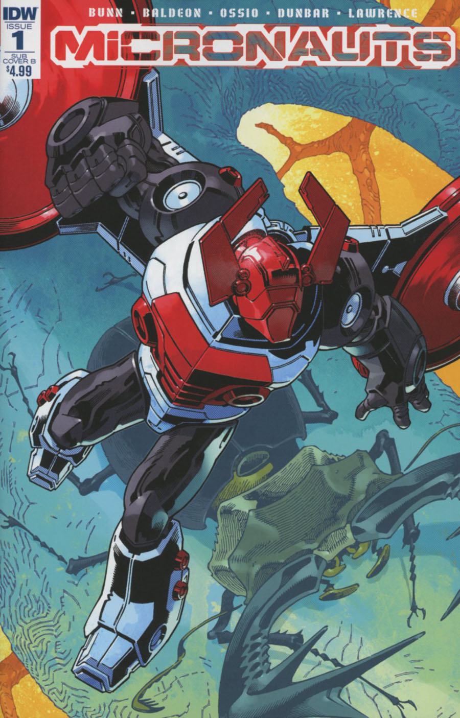 Micronauts Vol 5 #1 Cover C Variant Gabriel Rodriguez Subscription Cover