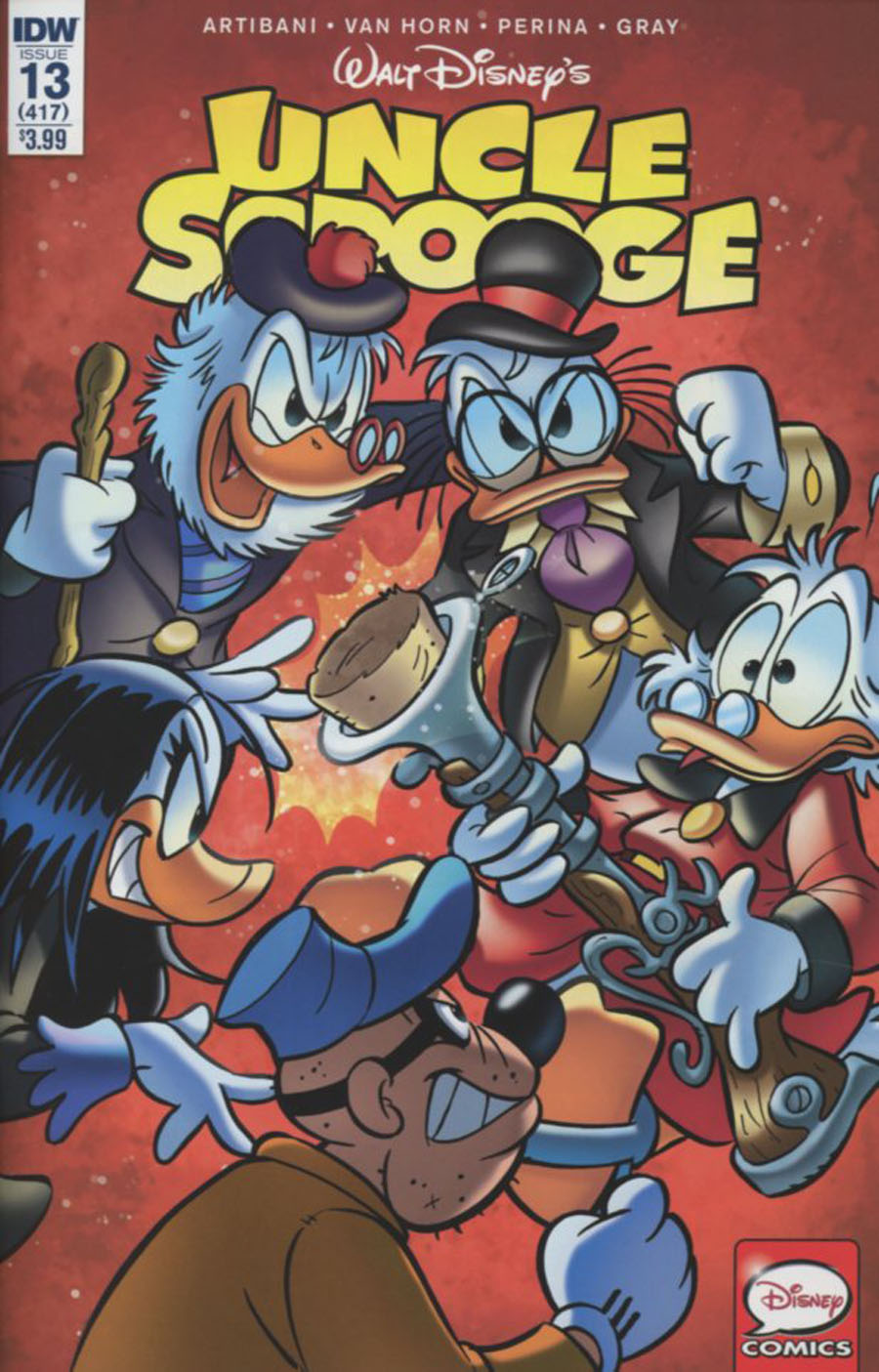 Uncle Scrooge Vol 2 #13 Cover A Regular Alessandro Perina Cover