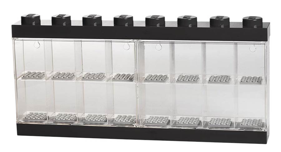 Lego Minifigure 16-Figure Display Case - Black