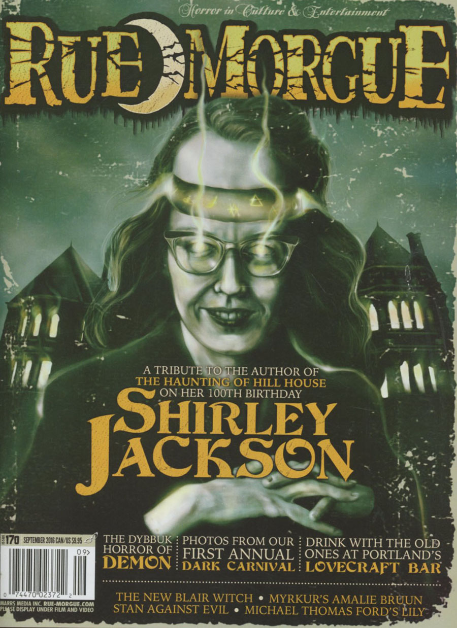 Rue Morgue Magazine #170 September 2016