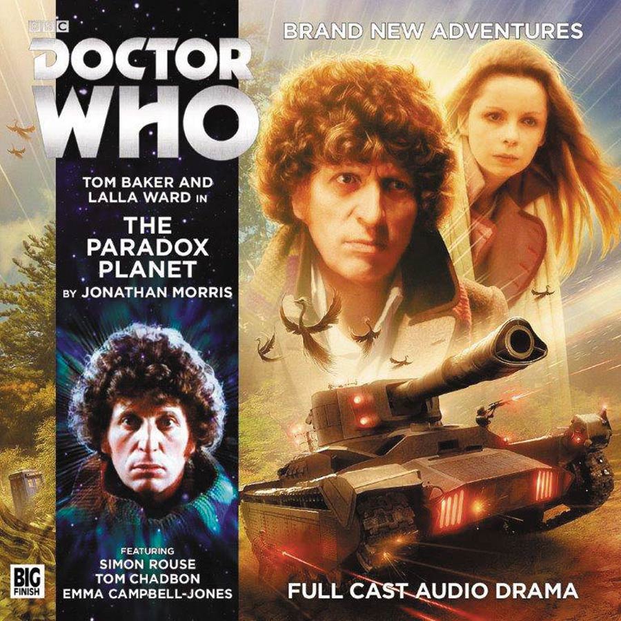 Doctor Who Fourth Doctor Adventures Paradox Planet Audio CD