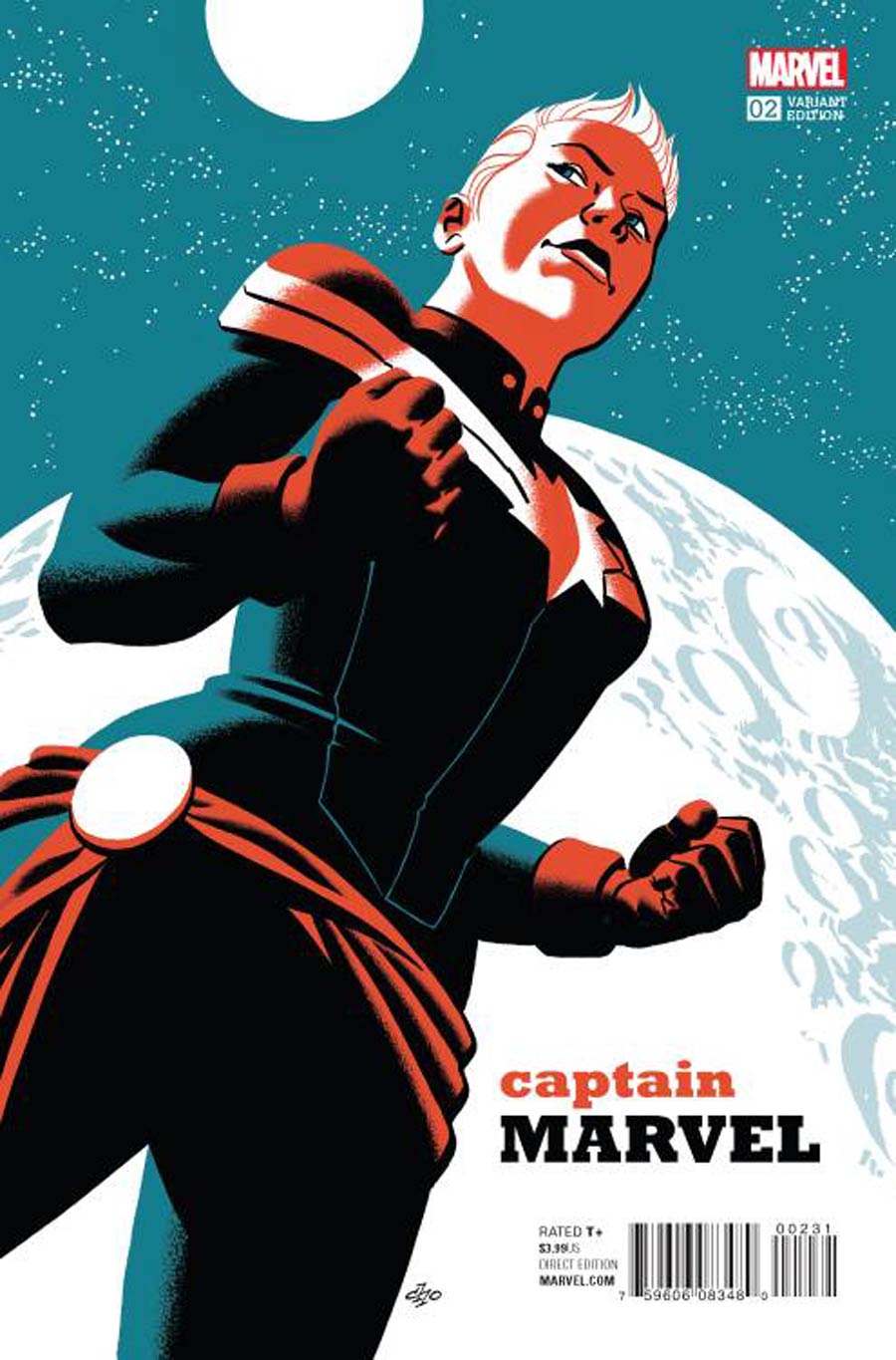 Captain Marvel Vol 8 #2 Cover B Incentive Michael Cho Variant Cover