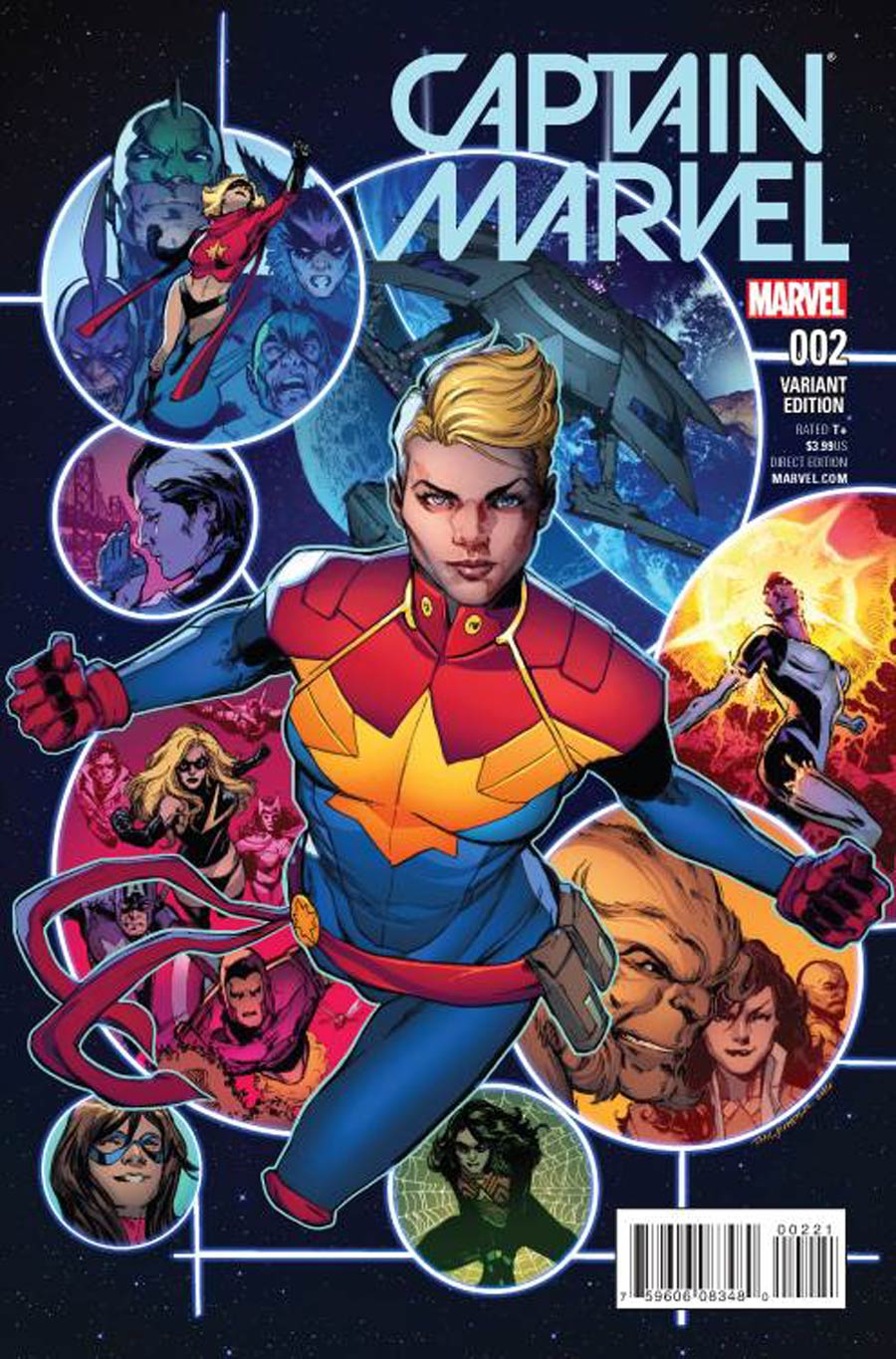 Captain Marvel Vol 8 #2 Cover C Incentive Phil Jimenez Variant Cover