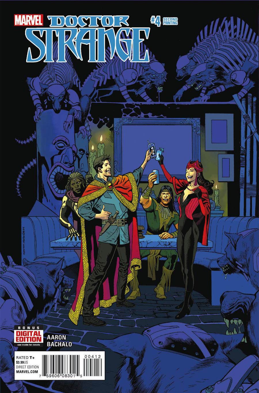 Doctor Strange Vol 4 #4 Cover C 2nd Ptg Kevin Nowlan Variant Cover