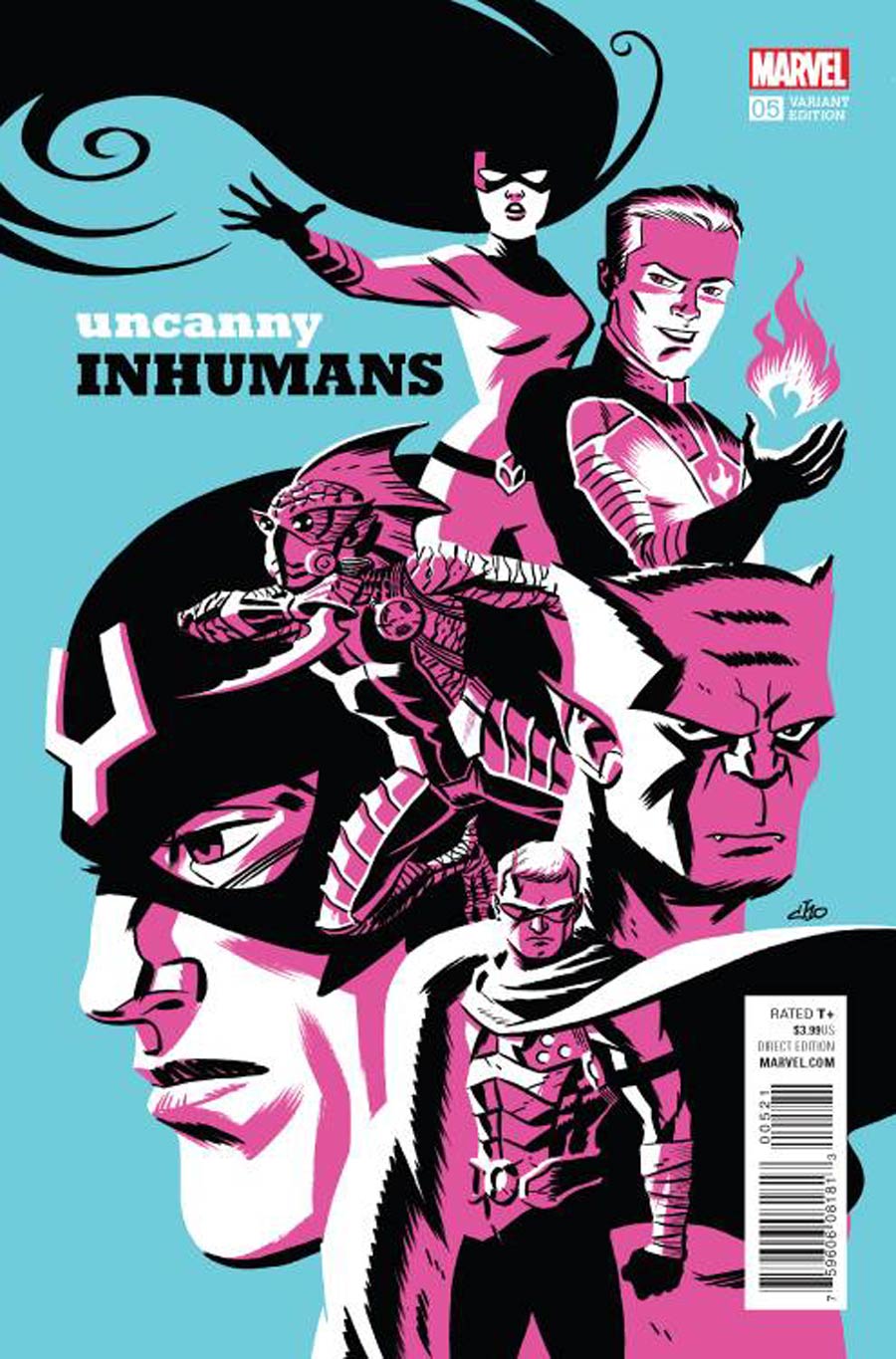 Uncanny Inhumans #5 Cover D Incentive Michael Cho Variant Cover