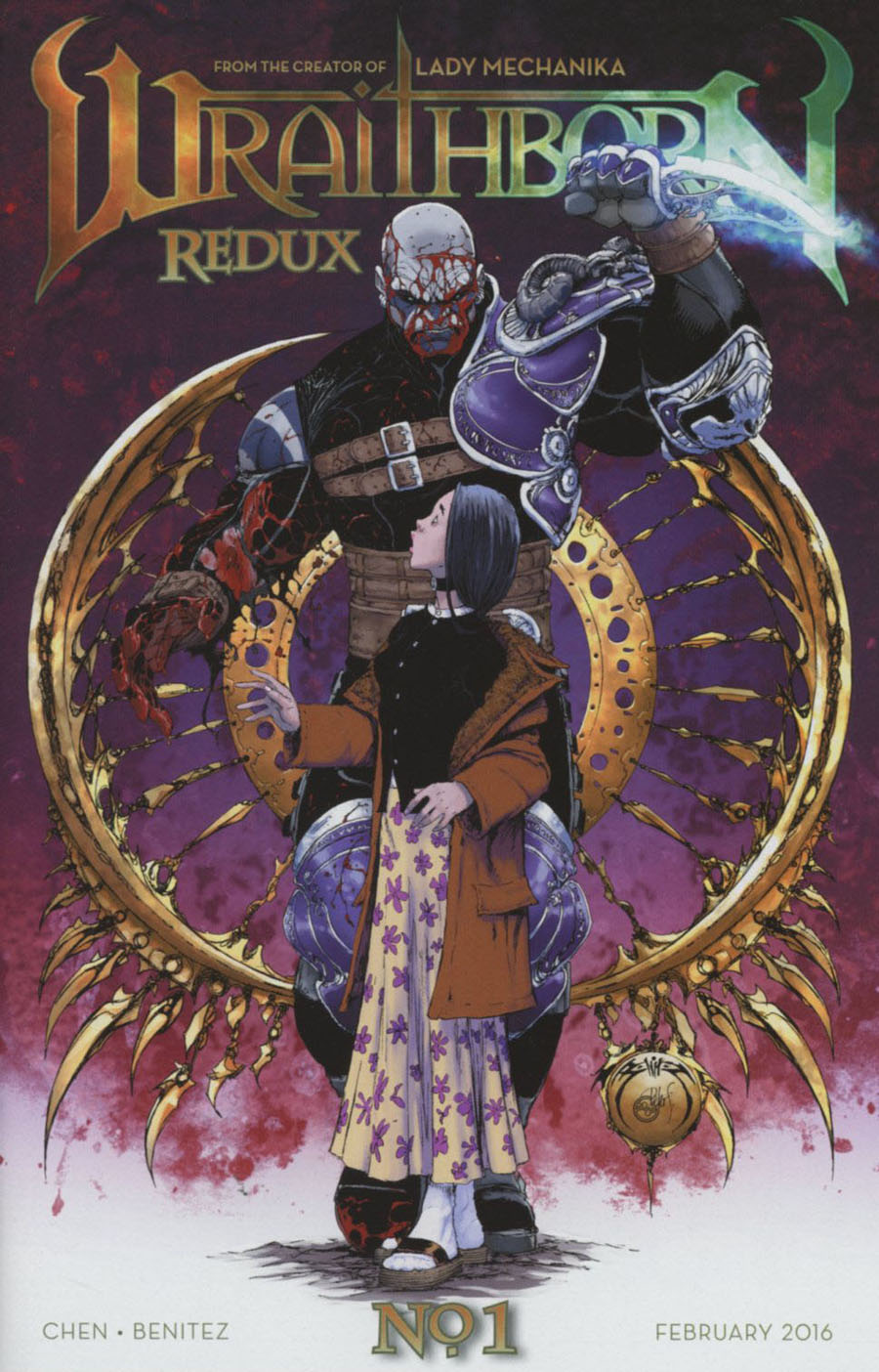 Wraithborn Redux #1 Cover B Regular Joe Benitez & Peter Steigerwald Cover