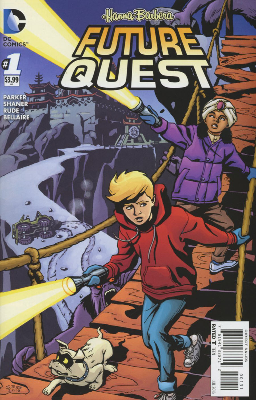 Future Quest #1 Cover D Variant Steve Rude Jonny Quest Cover