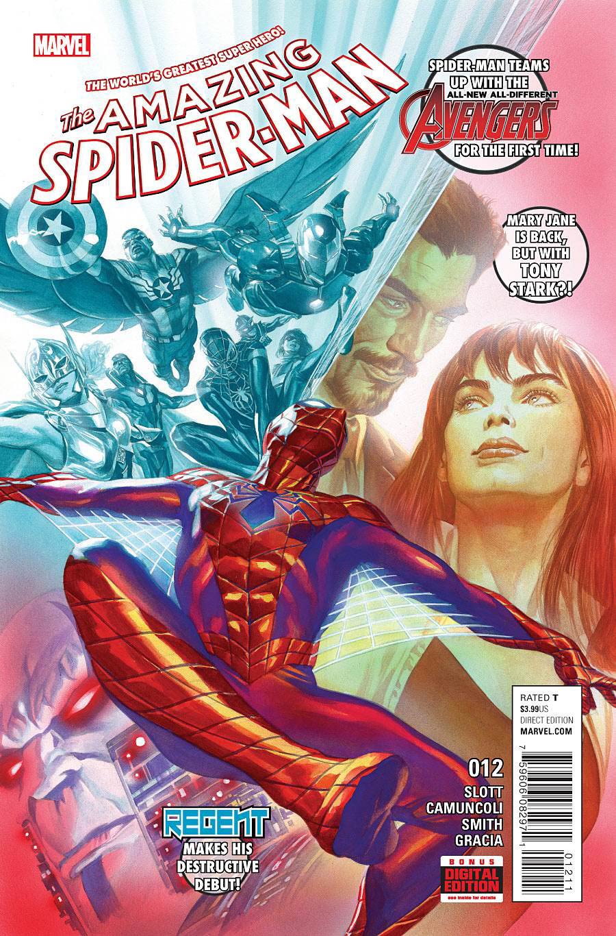 Amazing Spider-Man Vol 4 #12 Cover A Regular Alex Ross Cover