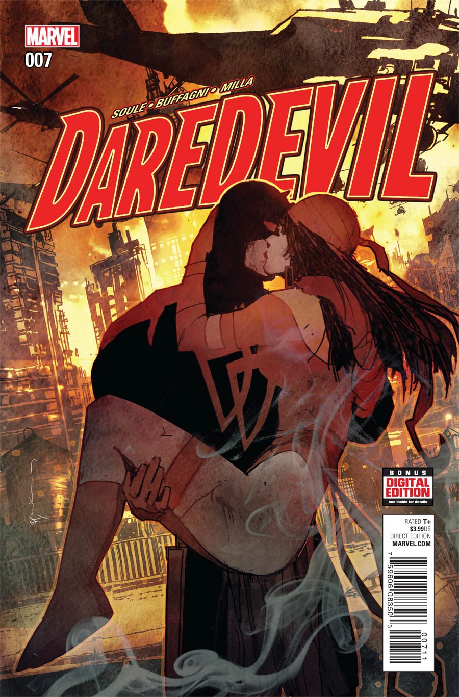 Daredevil Vol 5 #7 Cover A Regular Bill Sienkiewicz Cover