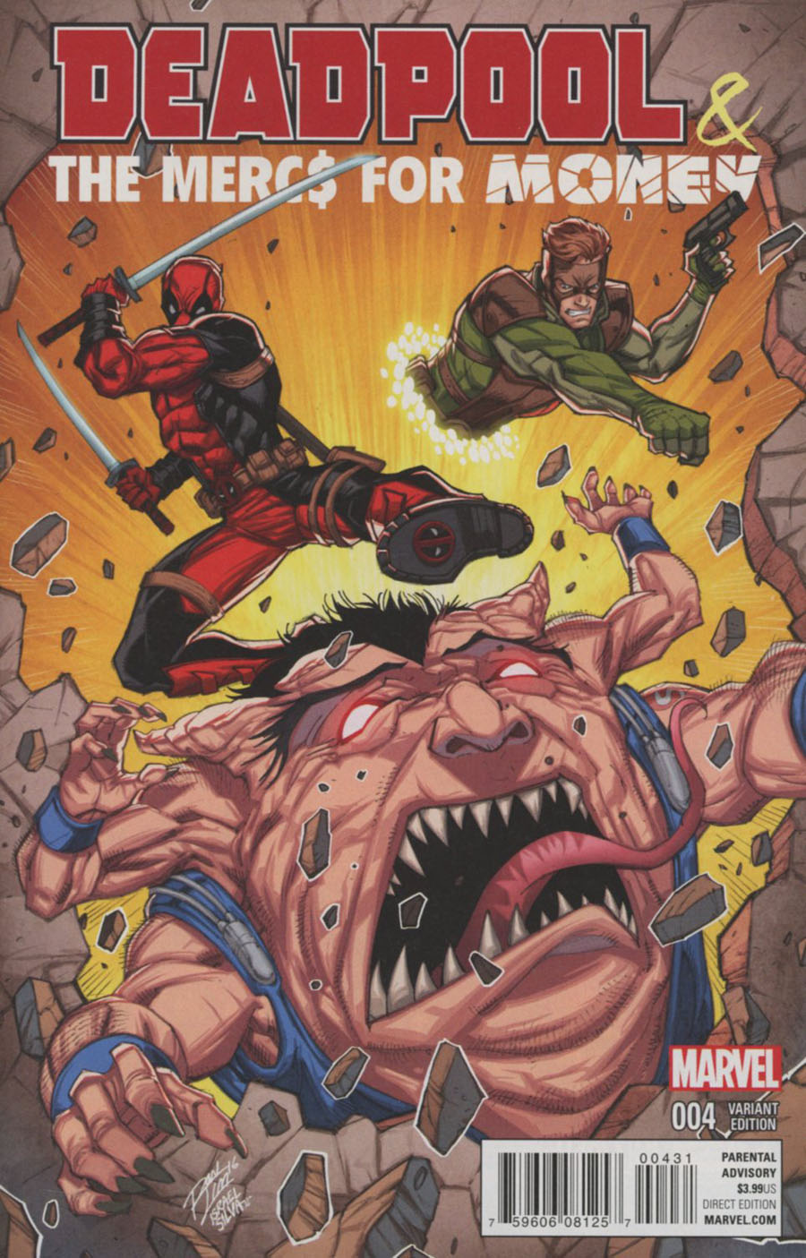 Deadpool And The Mercs For Money #4 Cover B Variant Ron Lim Cover