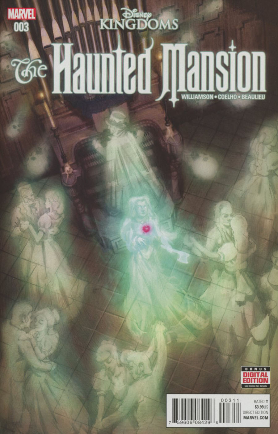 Disney Kingdoms Haunted Mansion #3 Cover A 1st Ptg Regular EM Gist Cover