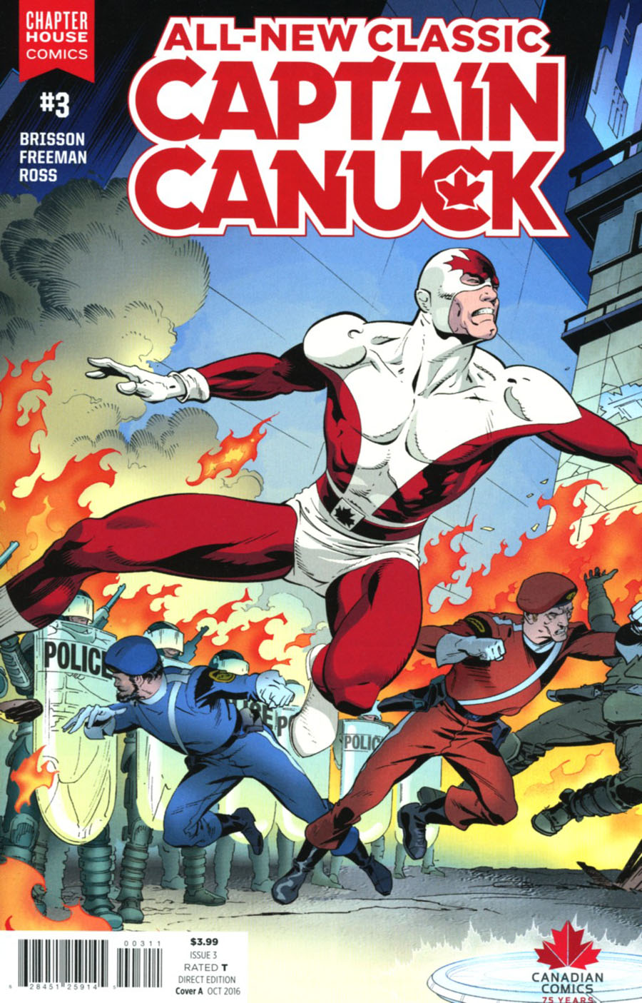 All-New Classic Captain Canuck #3 Cover A Regular George Freeman Cover