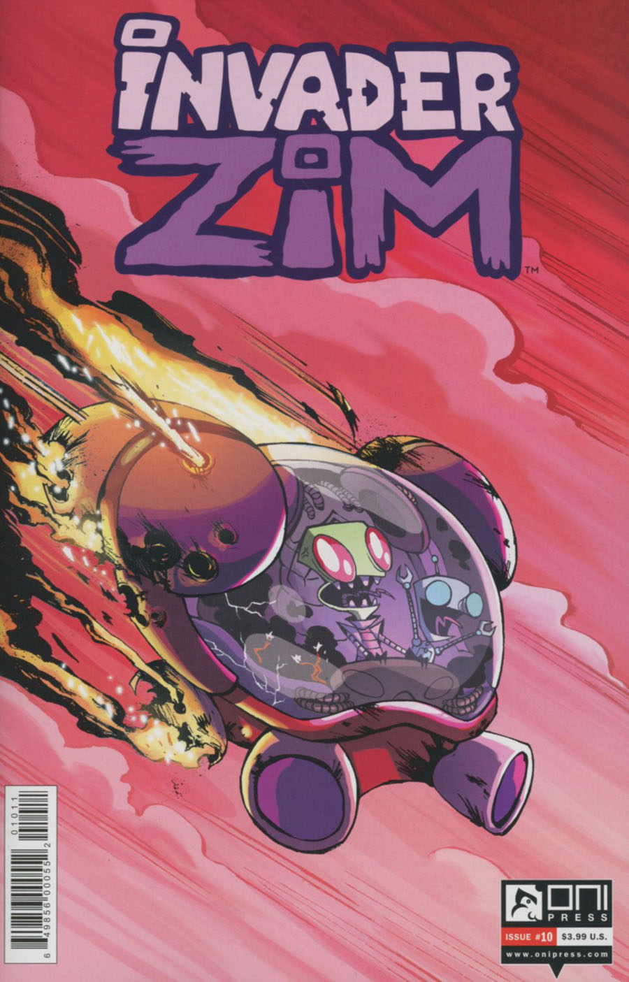 Invader Zim #10 Cover A Regular Dave Crosland Cover