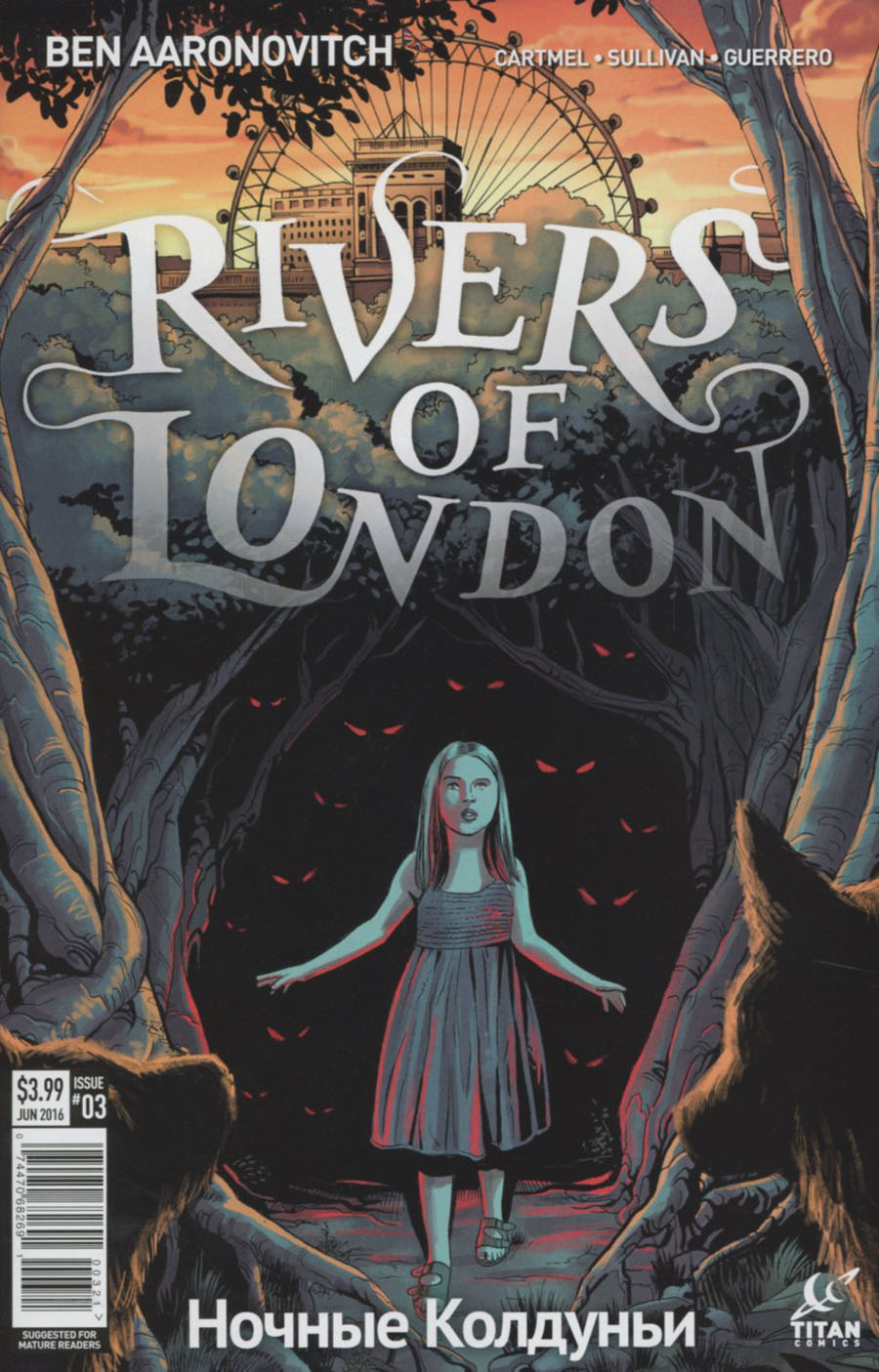 Rivers Of London Night Witch #3 Cover B Variant Mariano Laclaustra Cover