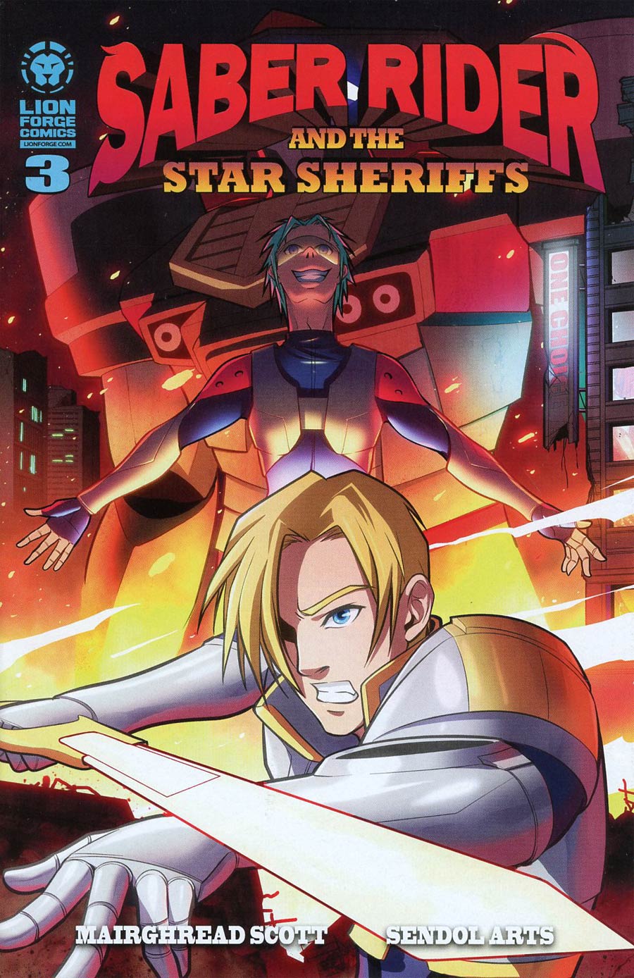 Saber Rider And The Star Sheriffs #3