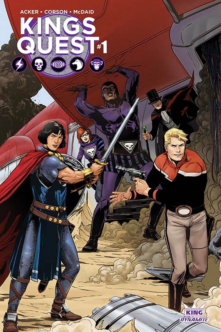 Kings Quest #1 Cover A Regular Marc Laming Cover