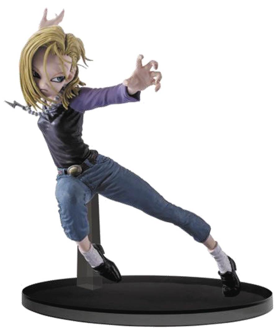 Dragon Ball Super Sculture Big Budokai Vol 3 Android 18 Figure